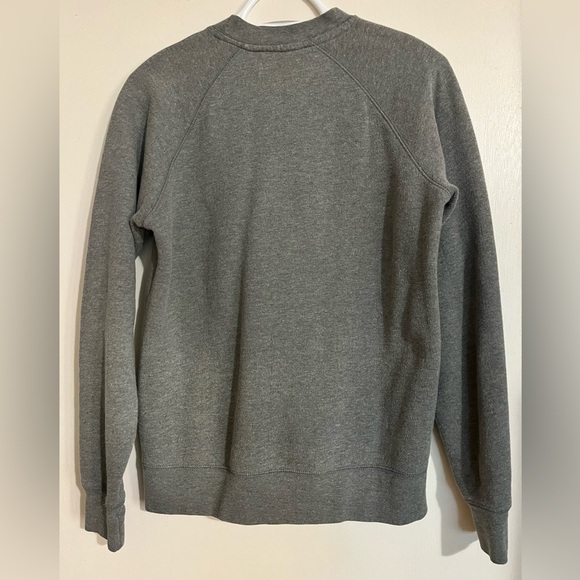 BRUNETTE “No Champagne No Gain” women’s gray long sleeved sweatshirt - Picture 4 of 8